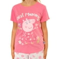 thumbnail image 2 of Peppa Pig Womens Mummy Pig Pajamas Pink Size S-XXL, 2 of 3