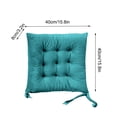 thumbnail image 3 of Save Now,11 Colors Optional Solid Color Sanded Thick Chair Cushion Soft Comfortable Warm Chair Cushion,PENDANE,A, 3 of 9
