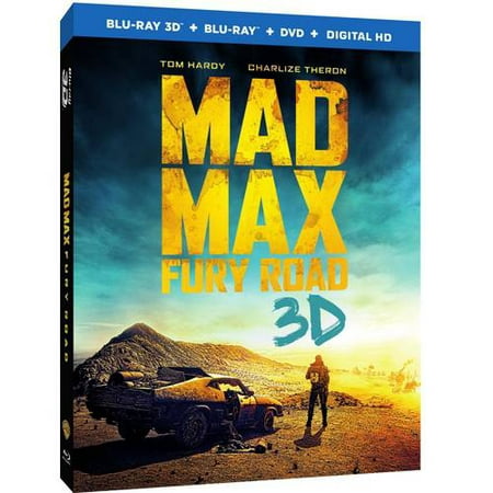Mad Max: Fury Road (3D Blu-ray + Blu-ray + DVD With UltraViolet)