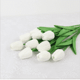 thumbnail image 1 of Xiao Hua 12 tulipanes artificiales, flores falsas, flores artificiales para decoración de bodas, 1 of 5