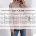 thumbnail image 3 of VISALY Casual Standing Collar Button Drawstring Sweatshirt Oversized Sweatshirt Trendy Lightweight Long Sleeve Pullover Tops Loose Fit Lace Patchwork Blouse Fashion Tunic Tops Travel Outfits Green M, 3 of 6