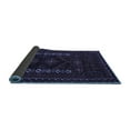 thumbnail image 2 of Ahgly Company Indoor Round Southwestern Blue Country Area Rugs, 7' Round, 2 of 4