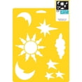 thumbnail image 2 of Celestial Theme - Delta Creative Stencil - 7in. x 10in. (970140710), 2 of 2