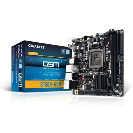 GIGABYTE GA-B150N-GSM LGA1151/ Intel B150/ DDR4/ SATA3&USB3.0/ M.2/ A&2GbE/ Mini-ITX