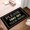 Black Coffee Theme, variant on Entrance Door Mat, Funny Quotes Low Profile Decor Doormat, Please Take Off Your Shoes Non-Slip Carpet Rugs with Felt Decorative for Home/Indoor/Outdoor - 18" x 31.5",W x L