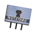 thumbnail image 1 of ""Caroline'S Treasures Dachshund Black Tan Welcome Wall Hook Triple Multicolor"", 1 of 4