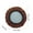 Brown, variant on 4 PCS Stool Covers High Elastic Circle Bar Stool Covers,PU Leather Chair Cushion Cover,Non-slip Soft Waterproof Elastic Seat Protector,Round Stool Cushion Slipcover for Dining Room Kitchen Banquet