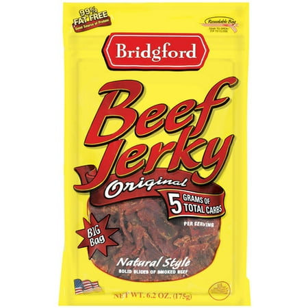 Bridgford Original Beef Jerky 6.2oz