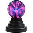 thumbnail image 1 of Plasma Ball Light, Thunder Lightning Plug-in Touch Sensitive - USB or Battery Powered for Party, Decorations, Kids, Bedroom, Home, 3 Inch, 1 of 6