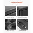 thumbnail image 4 of VEVOR Pilates Box for Reformer Pilates Equipment Accessory for Exercises Black, 4 of 9