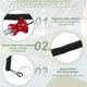 thumbnail image 3 of Pin de peso Uxcell, reemplazo de equipo de entrenamiento de fuerza de pin de gimnasio con cuerda de tiro para uso comercial en rojo 0.4 x 3.9 pulgadas, 3 of 7