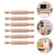thumbnail image 3 of 6Pcs Miniatures Wooden Rolling Sticks Mini House Accessories Kids Toys, 3 of 3
