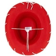 thumbnail image 4 of Century Novelty Children's Red Felt Cowboy Hat, 4 of 6