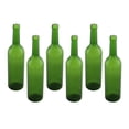 thumbnail image 2 of 12" Green Plastic Wine Bottle Display Set of 6, 2 of 2