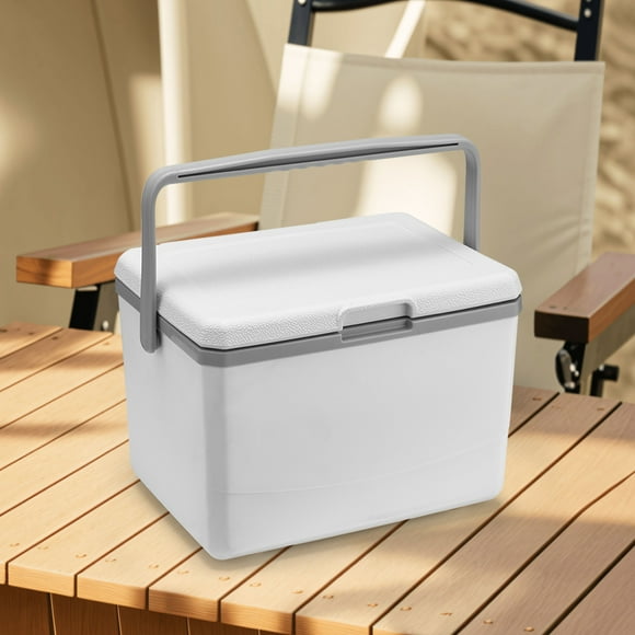 Nevera portátil aislante de 5 l con asa, minicongelador, nevera, barbacoa, caja aislante para camping y fiestas