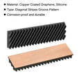 thumbnail image 4 of Uxcell Copper Heatsink 70x20x6mm W Thermal Pad Rubber Ring for M.2 SSD Cooler 1 Set, 4 of 6