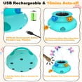 thumbnail image 5 of Electric Cat Toy, Interactive Cat Toys, Butterfly Rotation Balls Cat Feather Indoor Cat Toys, 5 of 7