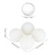 thumbnail image 3 of Multifuncional 4 agujeros de silicona antiadherente bola de hielo fabricante de moldes DIY accesorio de cocina, 3 of 8