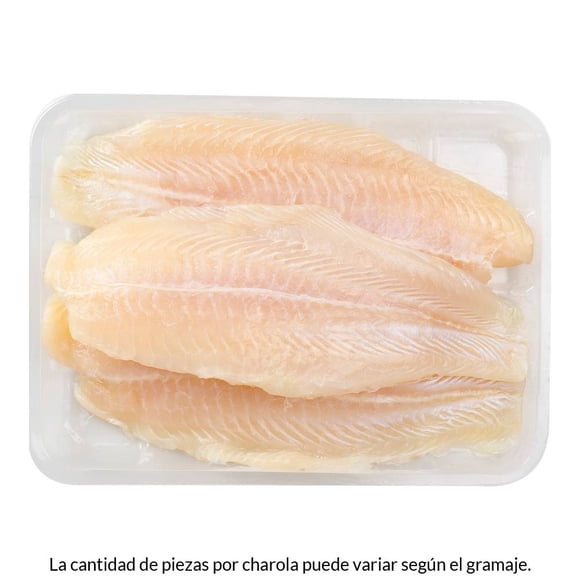 Filete basa oriental blanco por kg peso aprox por charola 800 a 900 g