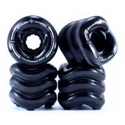 Shark Wheel 60 mm California Roll Black Wheels for Skateboard