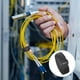 thumbnail image 5 of Bridas reutilizables para cables, paquete de 5, 20 x 500 mm, correas de velcro, color negro, para la gestión de cables de TV y PC, 5 of 7