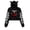 Black-YM05160X01, variant on Moneybagg Yo Hoodie Sweatshirts Crop top Printing Singer for Girls Cat Ear Youth Clothes Casual