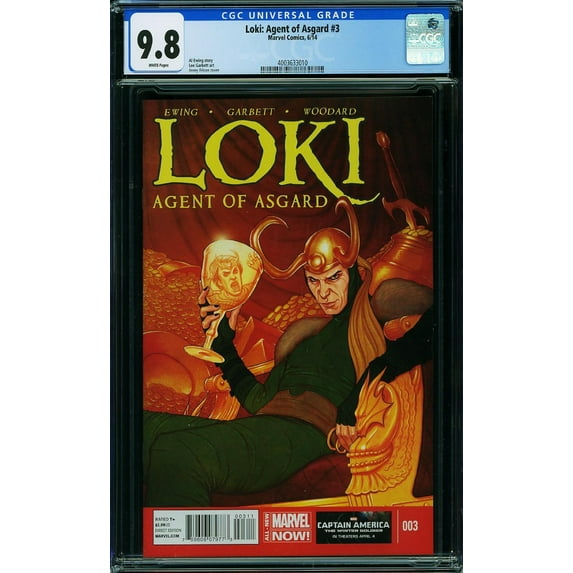 Loki: Agent of Asgard #3 - CGC 9.8 Comic Book