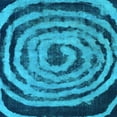 thumbnail image 1 of Ahgly Company Indoor Square Abstract Light Blue Modern Area Rugs, 7' Square, 1 of 4