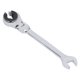 thumbnail image 1 of Llave De Trinquete Flexible, Llave De Tuerca Abocardada De Alta Resistencia, 14 Mm, 7,5 Pulgadas, Oscilante De 5 Grados Para Líneas De Freno De Combustible, 1 of 7