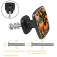 thumbnail image 3 of 4 Pcs Cabinet Handle Drawer Pulls Thanksgiving Pumpkin Knobs with Screws Square Furniture Office Cabinet Knob Decoration, 3 of 7