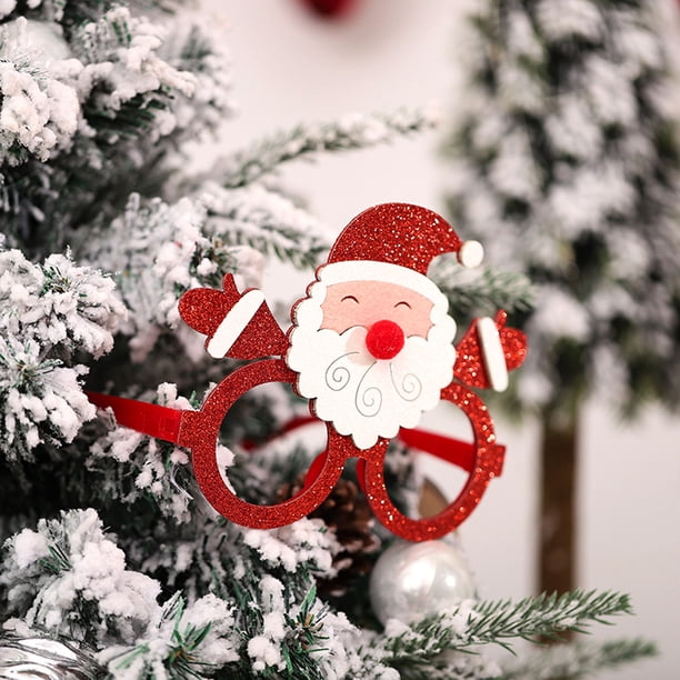 Fiudx Ofertas De La Semana Regalo De Navidad Decoración De Gafas Para Niños Regalos De Navidad Para Niños Adornos De Gafas De Navidad