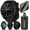 Mk3i - 43 mm Carbon Gray Titanium w/ BLK Silicone Band +T2 +Pbank, variant on Garmin Descent Mk3i 43 mm w/T2 Transceiver: Titanium Dive Computer +Extra-Long Strap, AMOLED Display, GPS Smartwatch & Wearable4U Gift Bundle (010-02753-13)