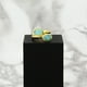 thumbnail image 2 of Anillo para Mujer con Cristal Fino Swarovski en forma de Oval–  Bañado en Oro 14k– Anillo Elegante y Brillante-Aretes de Mujer de Moda, Joyería para Mujer de Moda– Regalo especial Ortiz Espinosa Temporada, 2 of 3