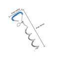 thumbnail image 2 of Blue Dog Tie Out Stake Heavy Duty Dog Ground Stake for Large Dogs, 2 of 5