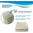 thumbnail image 4 of HQRP 4-Pack Humidifier Wick Filter Compatible with Duracraft AC-809 / D09-C/AC-815 / D15C, Honeywell HC-809, Lasko THF15 1115, Kaz WF-815 WF815, 4 of 7