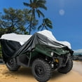 thumbnail image 5 of Coverify ATV Cover Weatherproof, 4-Wheeler Cover Fit Polaris Yamaha Can-Am Suzuki Honda, XL 76" X 33" X 45", Black & Silver, 5 of 5