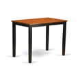 thumbnail image 3 of East West Furniture Yarmouth 5-piece Wood Dining Set in Black/Cherry, 3 of 4