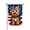 Color 2, variant on AMHNF Happy Birthday America Patriotic Garden Flag With American Flags Roses And Flowers For Home Outdoor Garden Yard Decor 12x18 inch