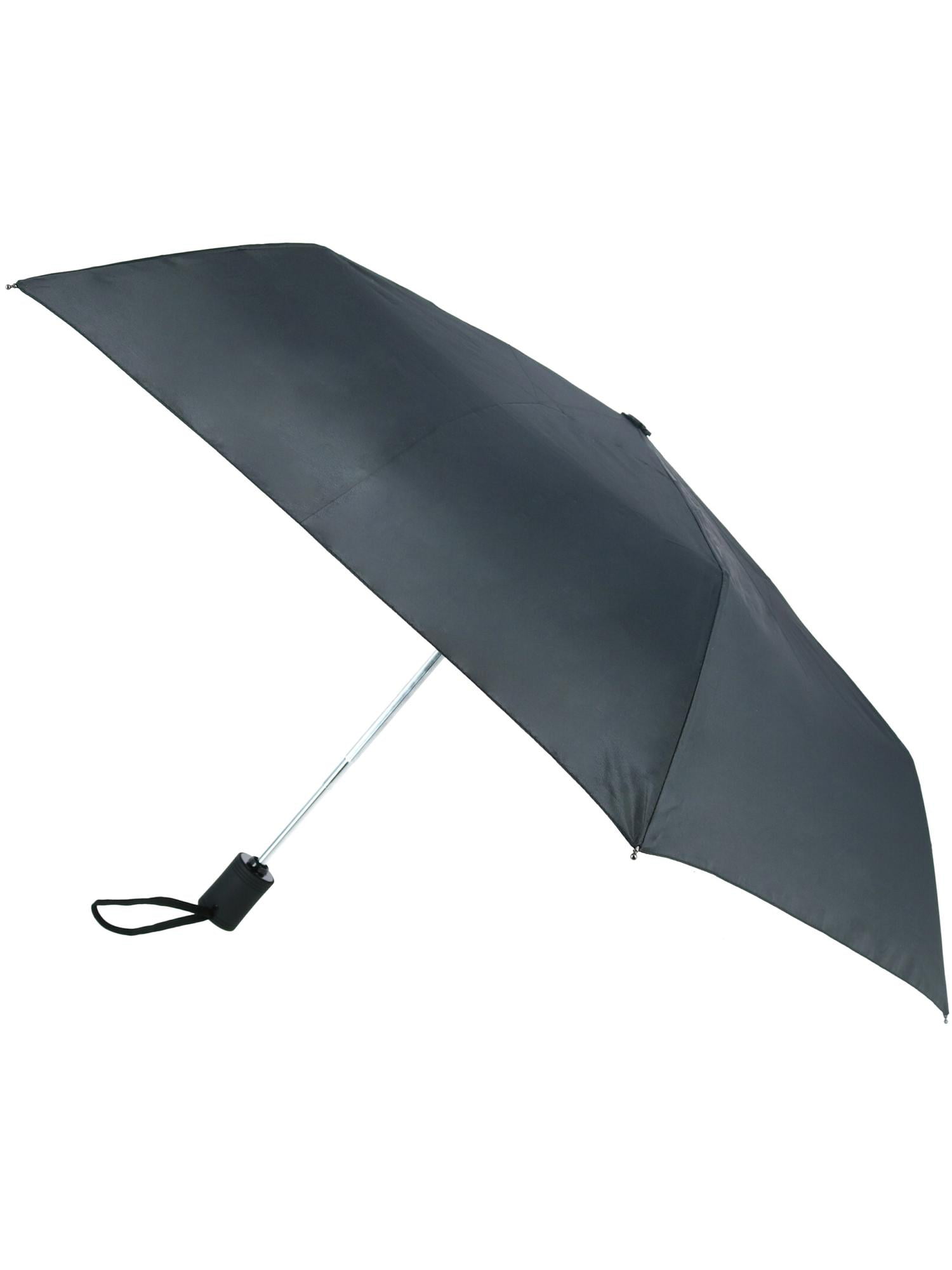 ShedRain WindPro Vented Auto Open Auto Close Compact Umbrella with Teflon