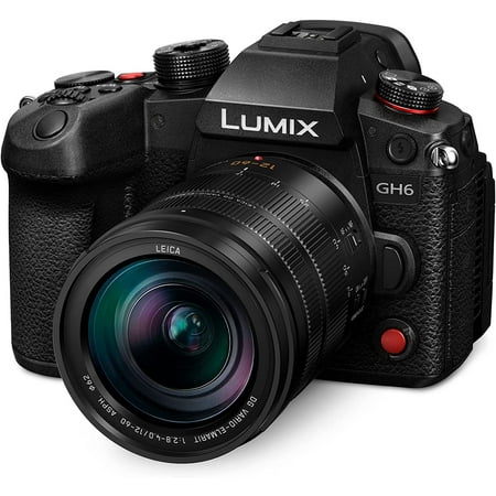 UPC: 0885170382077 | Panasonic Lumix G DC-GH6LK – Digital camera – mirrorless – 25.2 MP – Four Thirds – 5.8K / 60 fps – 5x optical zoom – Leica 12-60mm lens – Wi-Fi  Bluetooth