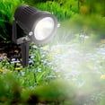 thumbnail image 5 of Adjustable Floodlight, Low Voltage Landscape Lights for Garden Pathway, Waterproof LED Spotlight with Rotatable Head for Paths, Balcony, Patio, Hotel Lawn (4PCS, White), 5 of 5
