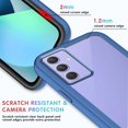 thumbnail image 4 of Case for Samsung Galaxy A54 5G for Women Men, Shockproof Samsung A54 5G Case Clear Phone Case Support Wireless Charging Protective Cases (Navy Blue), 4 of 14