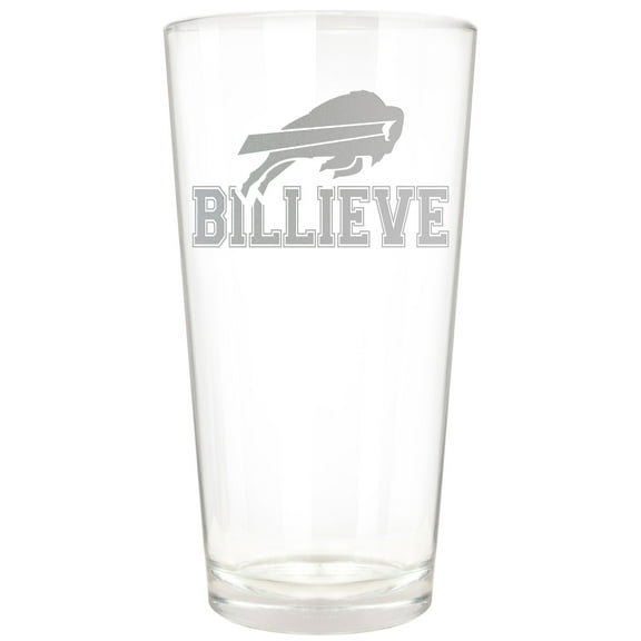 Buffalo Bills Etched 16oz. Rally Cry Pint Glass