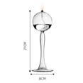 thumbnail image 3 of lionlar Glass Candle Holder Decor Room for Dinner Candlelight Dinner Party Small, 3 of 9