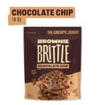 thumbnail image 2 of Brownie Brittle - Original KEF28 Chocolate Chip Thin and Crispy Sweet Snacks, Family Size (Pack of 1, 14 oz), Rich Gourmet Brownie Bites Dessert, 2 of 3