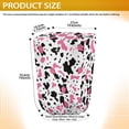 thumbnail image 4 of Yuyamidu Pink Cow Print Trailer RV Electric Tongue Jack Cover Strawberry RV Power Tongue Trailer Jack Cover Universal RV Travel Trailer Jack Protective Cover, 4 of 7