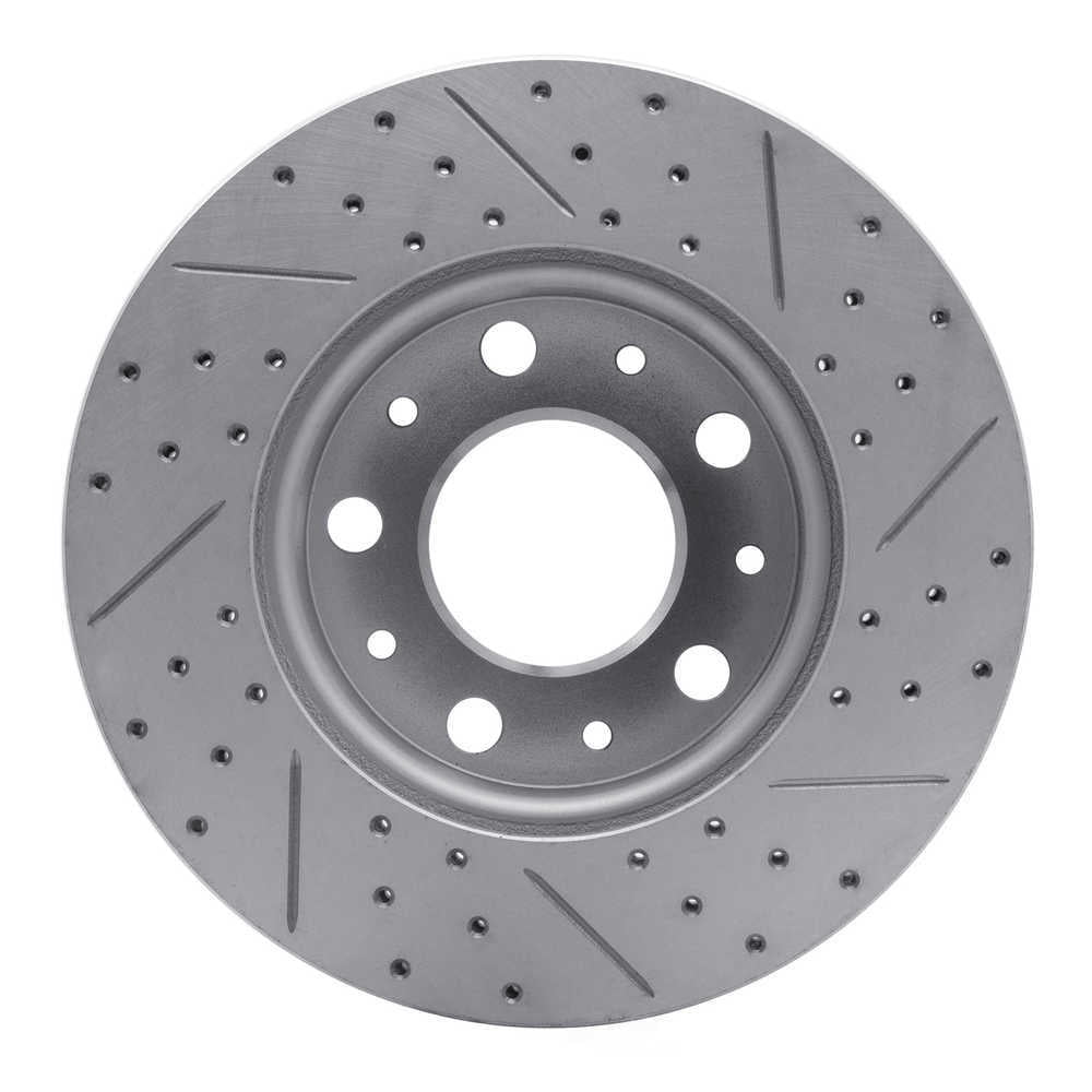 Dynamic Friction Company 830-40114R DFC Geoperformance Rotor - Drilled and Slotted