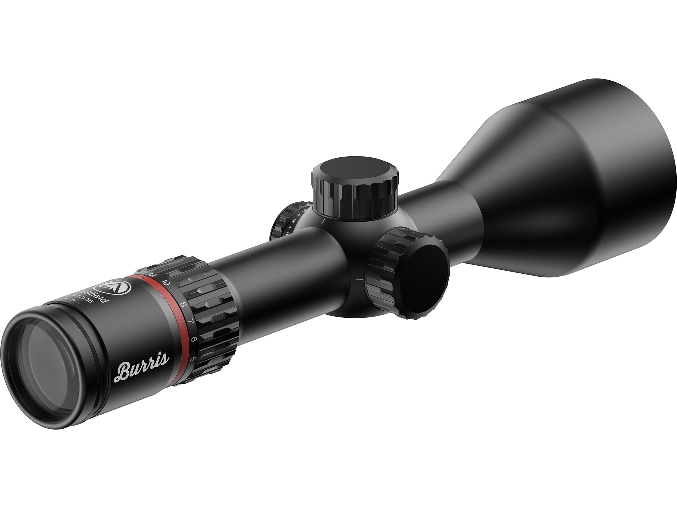 Burris Fullfield Riflescope 3-12x56 with Illuminated 3P No. 4 Reticle Rear Focal Plane (Matte Black)