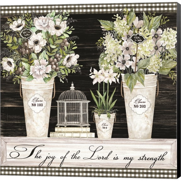Great Art Now The Joy of the Lord Still Life by Cindy Jacobs, Canvas Wall Art, 22W x 22H