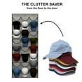 thumbnail image 6 of SHUWND Hat Rack 24 Clear Store & Display Your Baseball Cap Collection for Door / Wall Traditional, 6 of 9